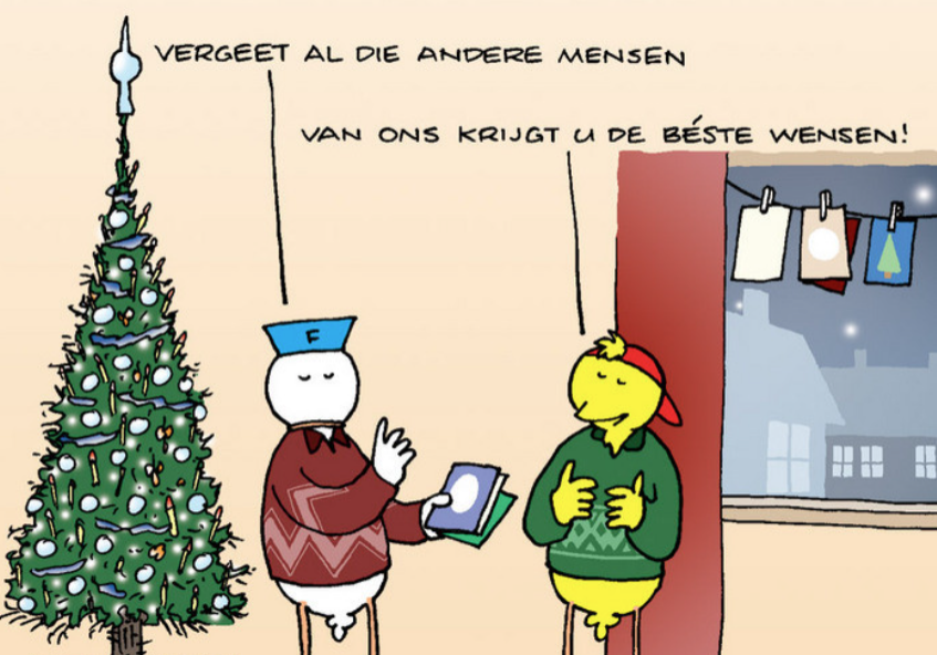 Fokke en sukke doen de beste wensen